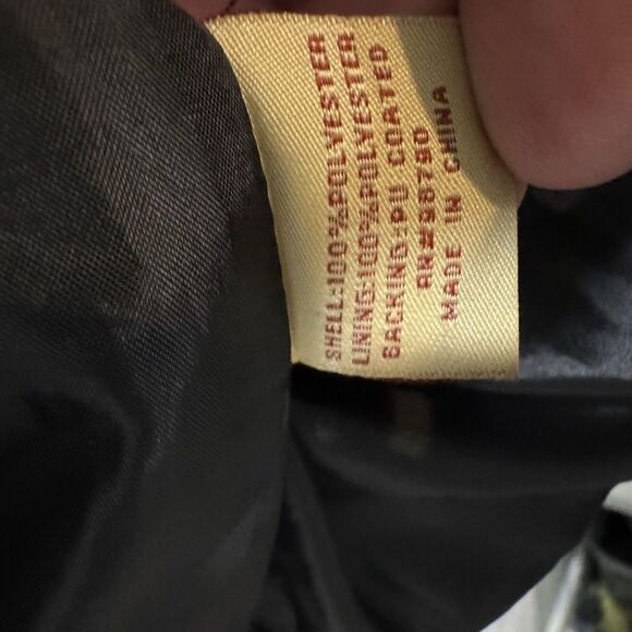 BKE Buckle Peacoat Jacket Womens Medium Black‎ White Houndstooth Double Breasted - Picture 5 of 11